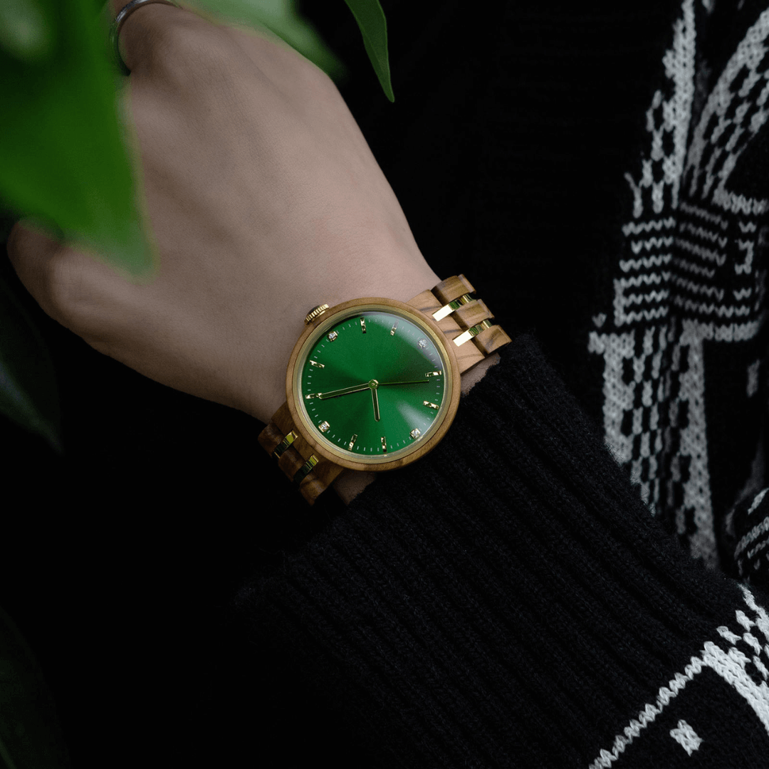 Esmeralda Wood Watch