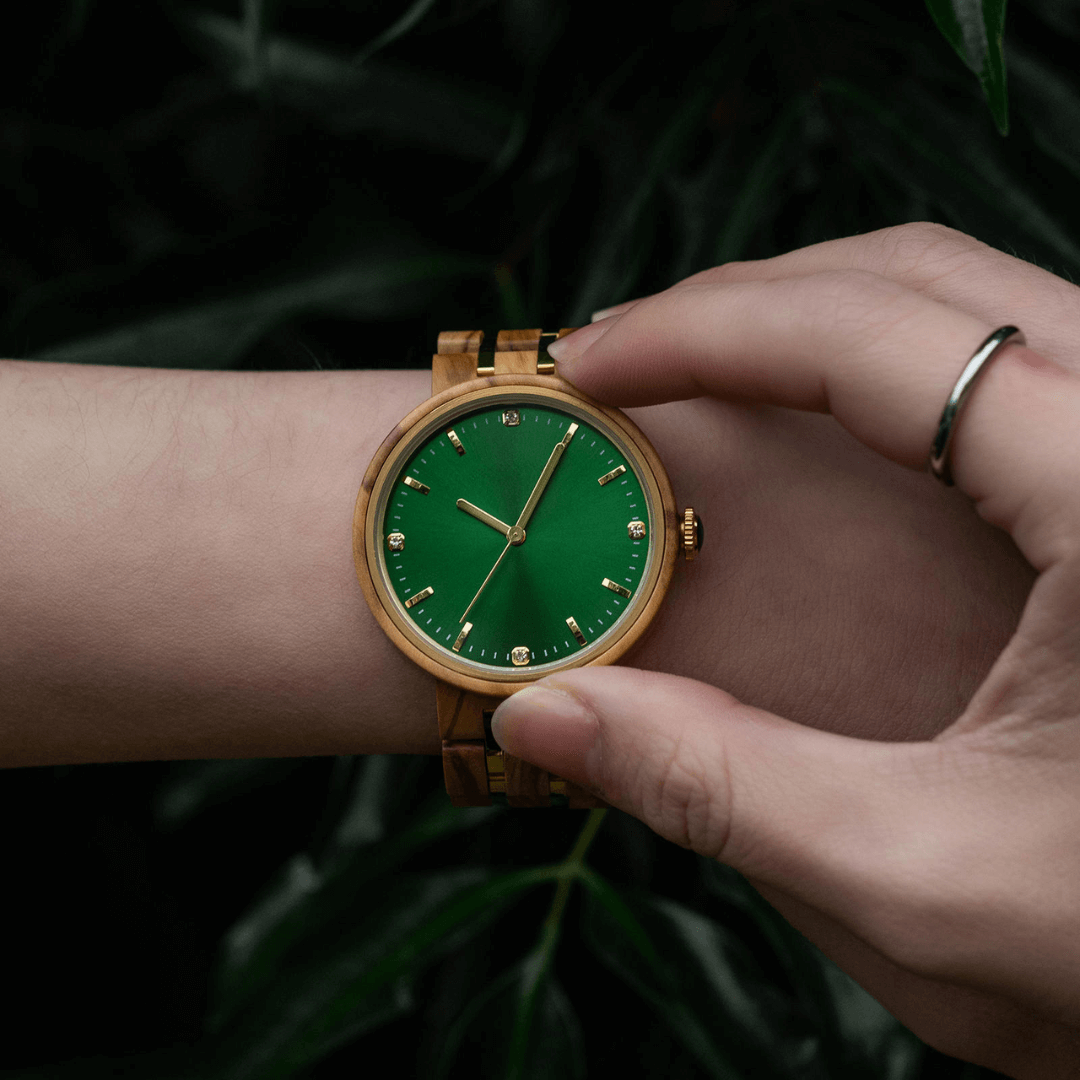 Esmeralda Wood Watch