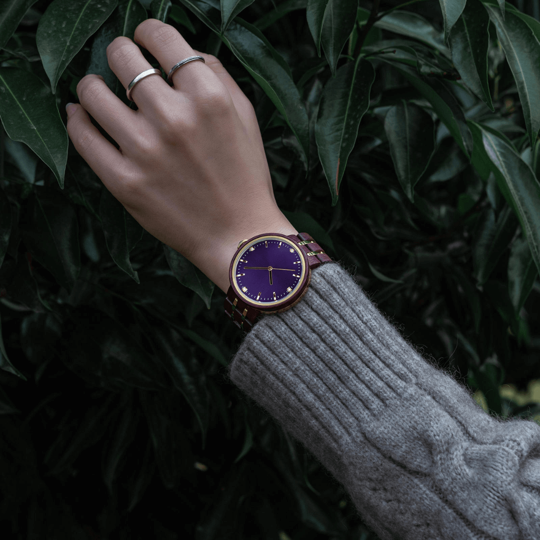 Ametista Wood Watch