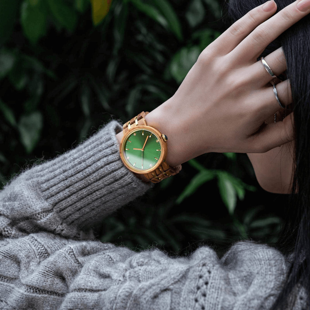 Esmeralda Wood Watch