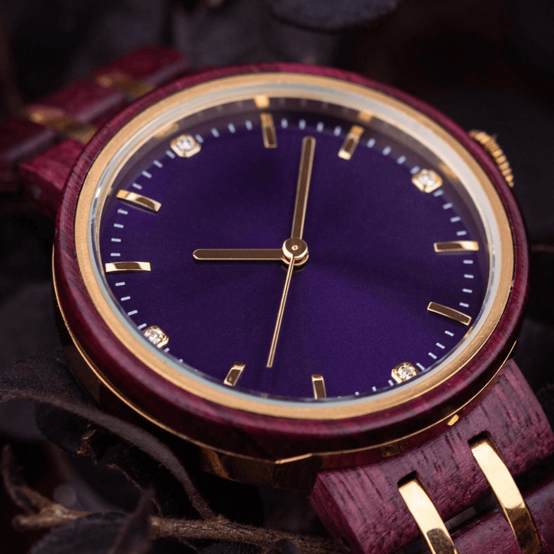 Ametista Wood Watch