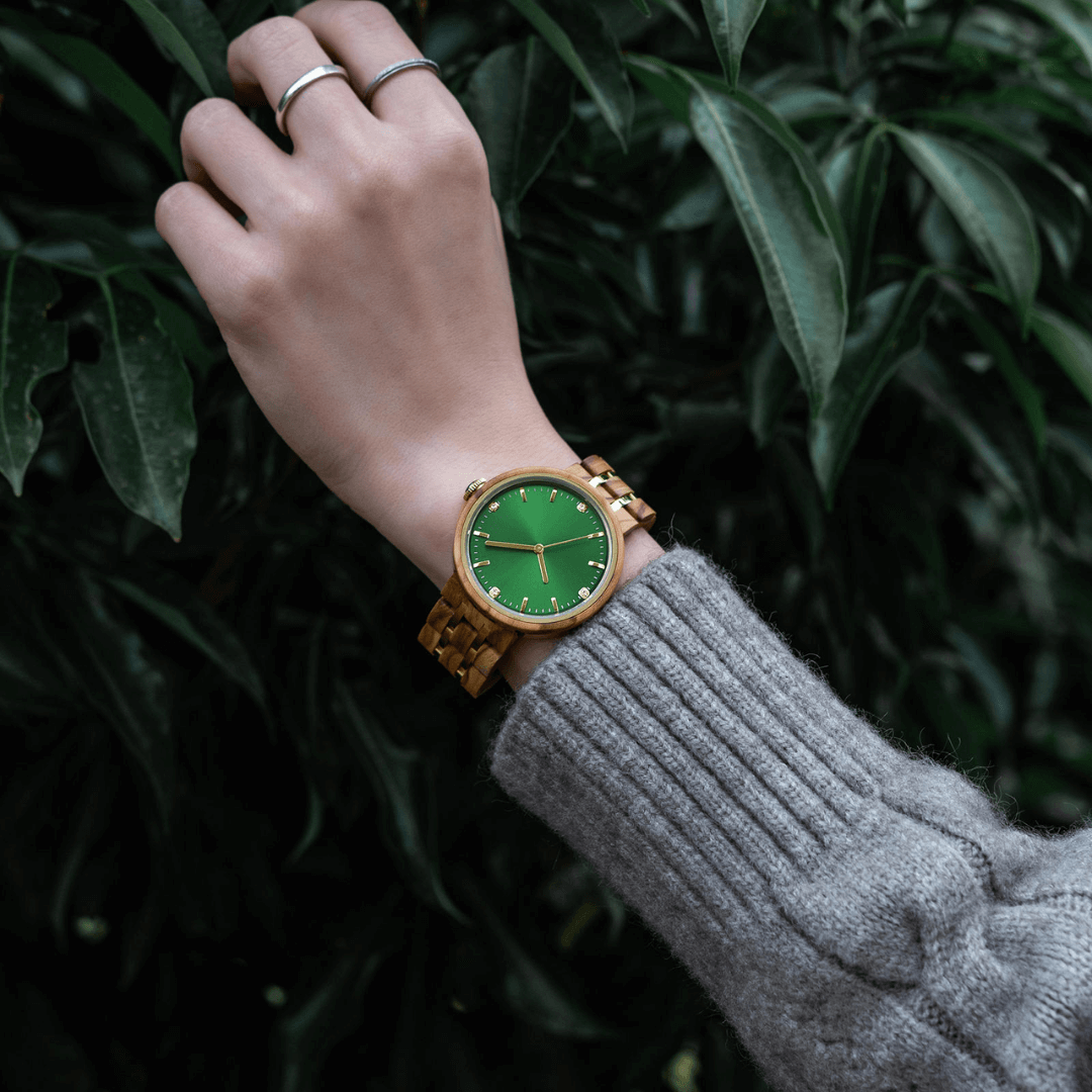 Esmeralda Wood Watch