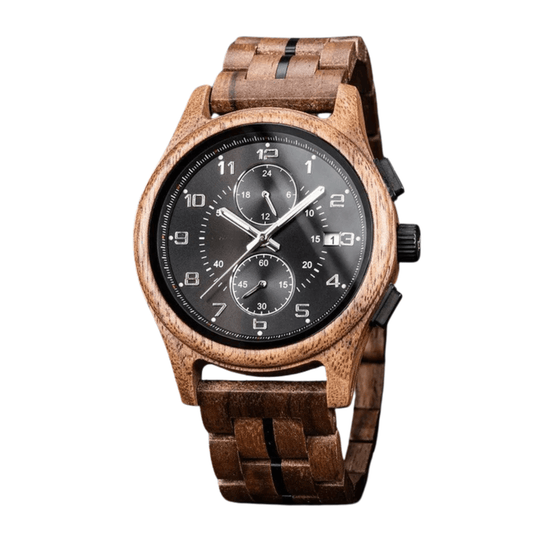 Ember Chronograph Wood Watch