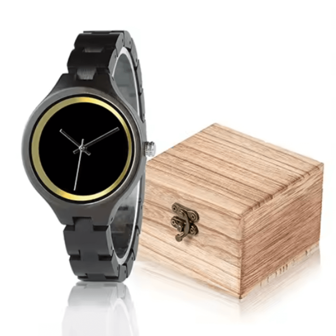 Ravena Dark Wood Watch