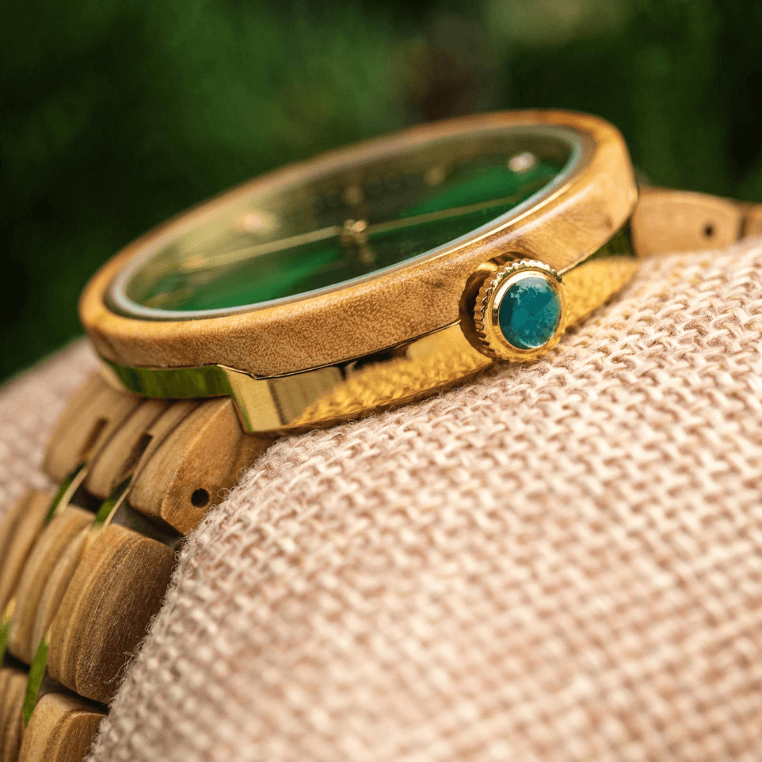 Esmeralda Wood Watch