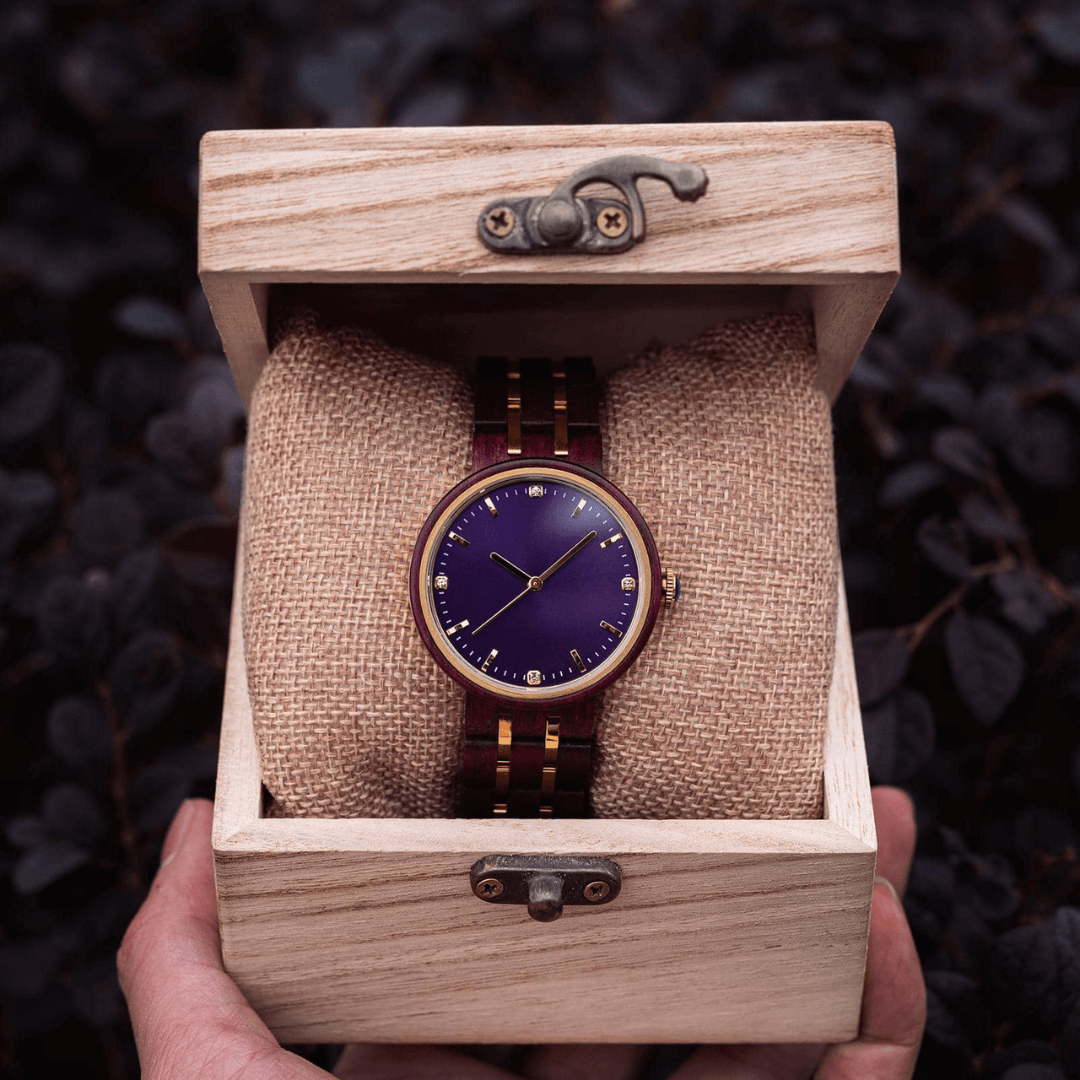 Ametista Wood Watch