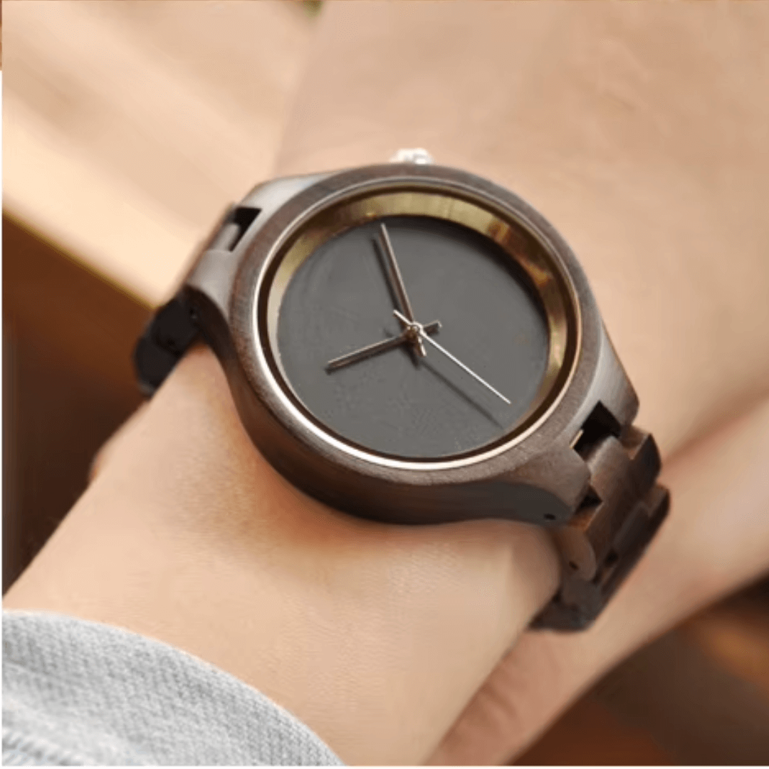 Ravena Dark Wood Watch