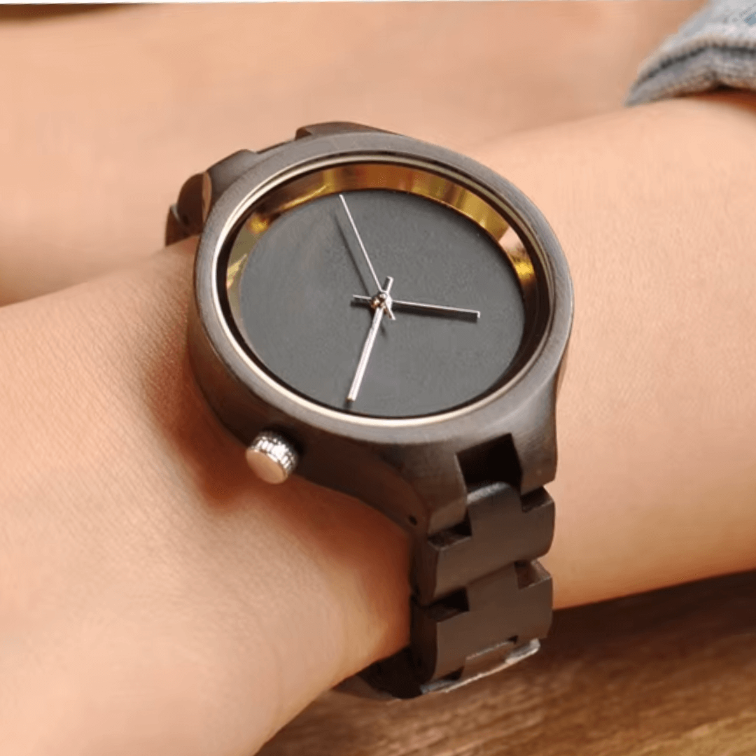 Ravena Dark Wood Watch