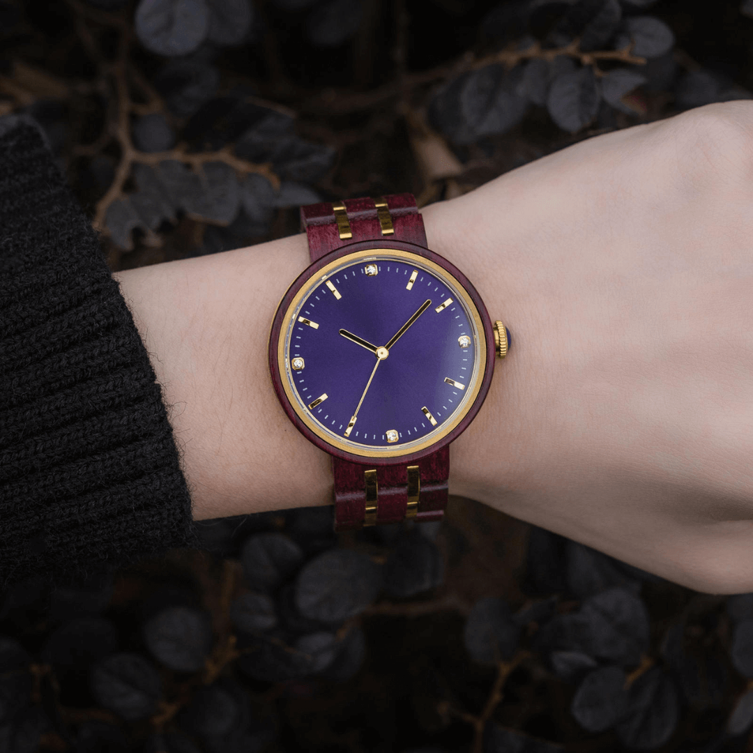 Ametista Wood Watch