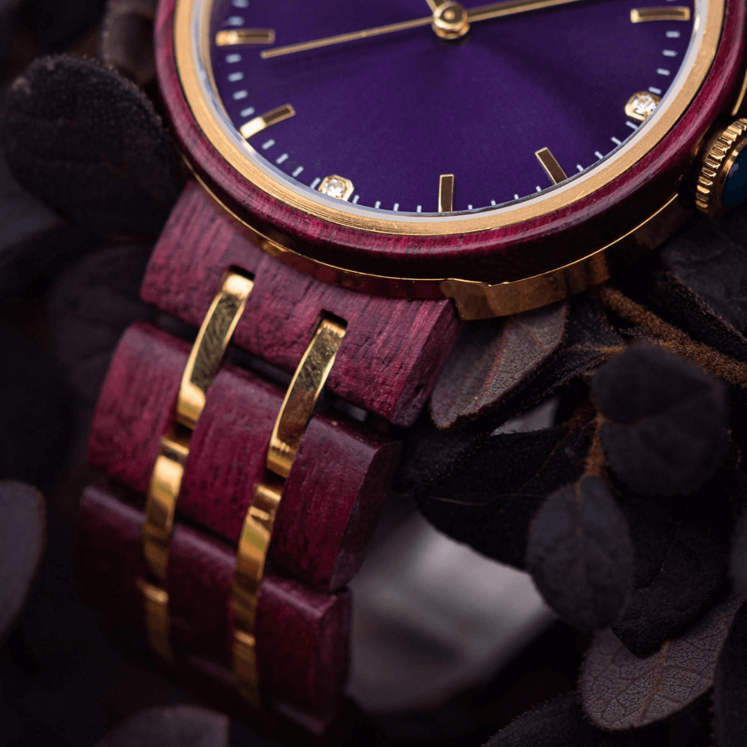 Ametista Wood Watch